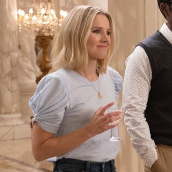 SALE NWT A.L.C. Kati Tee - Ocean - Picture 10 of 13